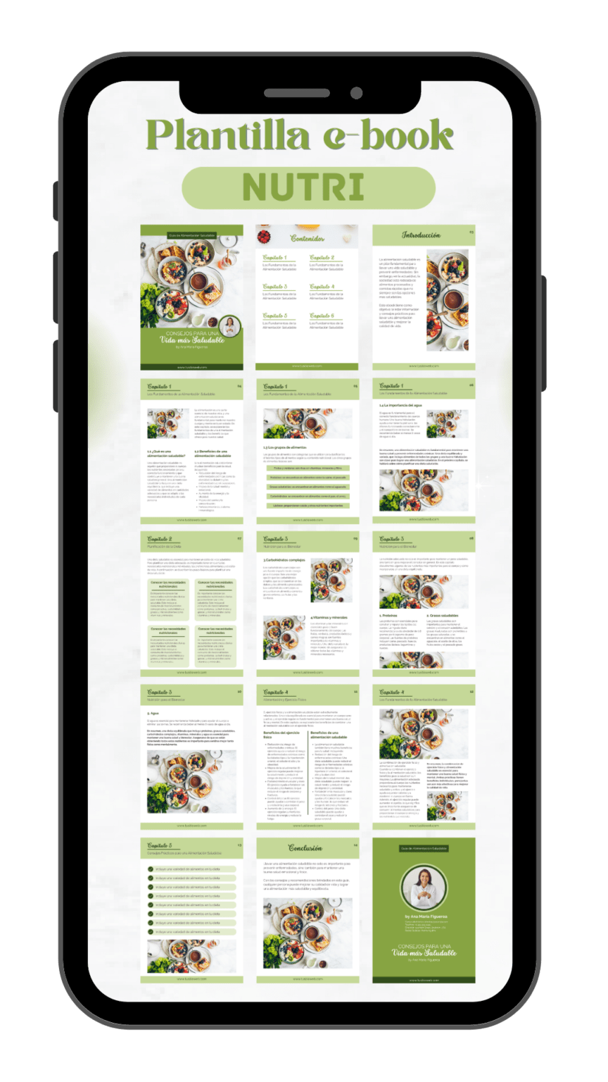 Plantilla Ebook Nutri Jessland Estudio