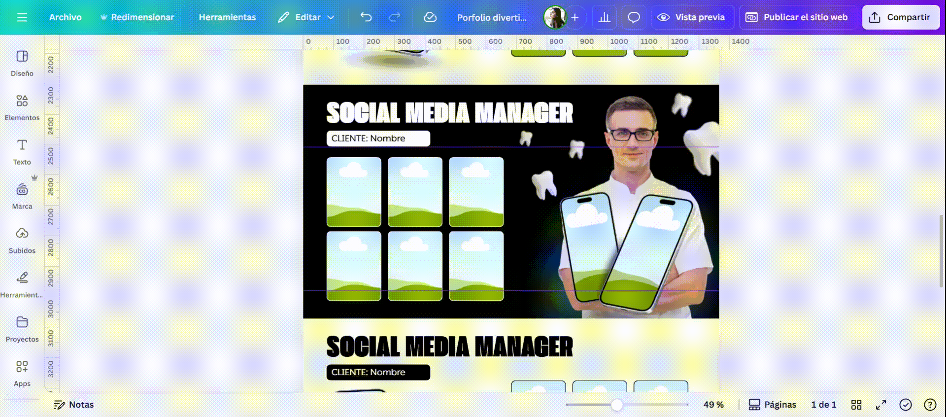 Como publicar como web en canva Como publicar como web en canva